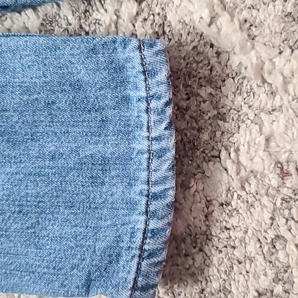 4 for $28 - baby GAP Girls 3T Blue Straight Fit Jeans with Pink Cotton Lining - Picture 7 of 8